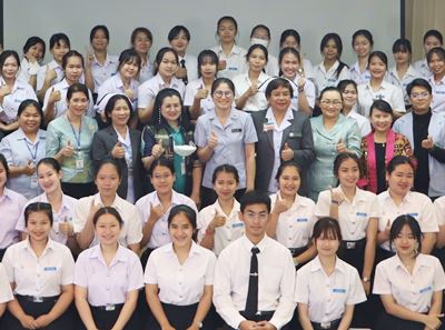 การประชุมจัดสรรทุนการศึกษาโรงพยาบาลในสังกัดสำนักงานสาธารณสุขจังหวัดขอนแก่นแก่นักศึกษาพยาบาลชั้นปีที่ 1 ปีการศึกษา 2565